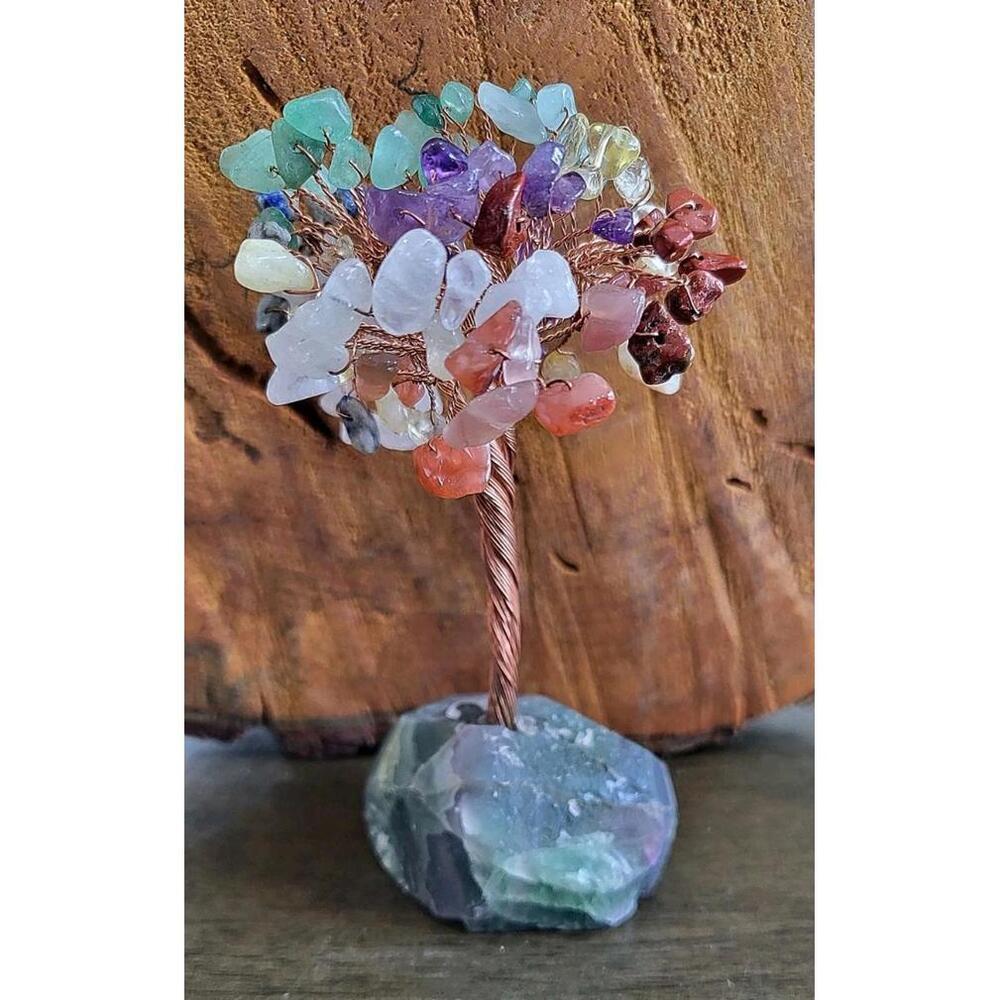 Novelty Tree Of Life - Colourful Crystals